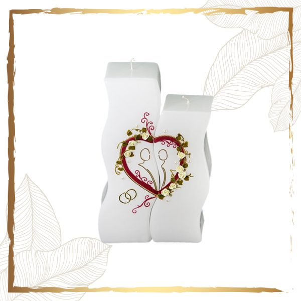 Hochzeitskerze Imperial Couple