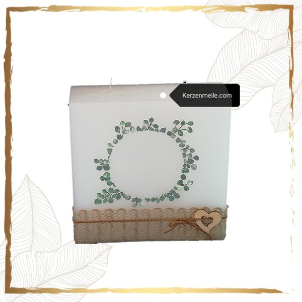 Hochzeitskerze Vintage Wien