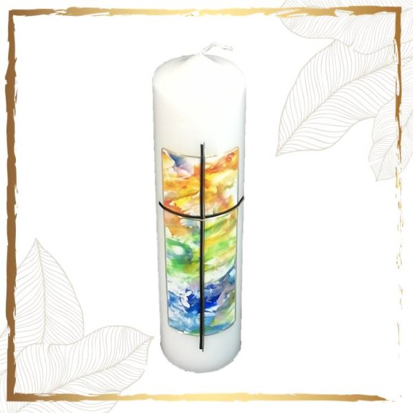 Trauerkerze Regenbogen