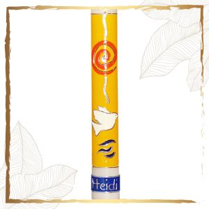 Taufkerze Freude Taufkerzen-farbenfroh