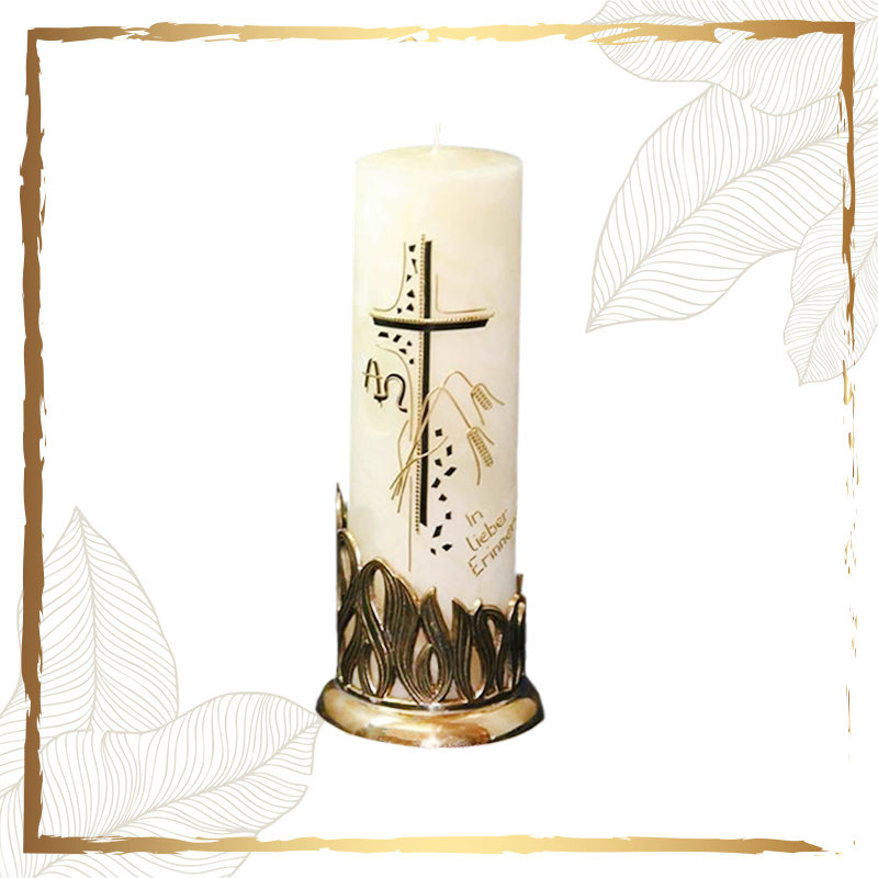 Trauerkerze Bienenwachs Trauerkerzen und Gedenkkerzen
