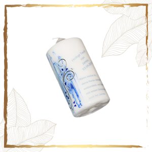 Gastgeschenkkerze Welle Gastgeschenke zur Taufe
