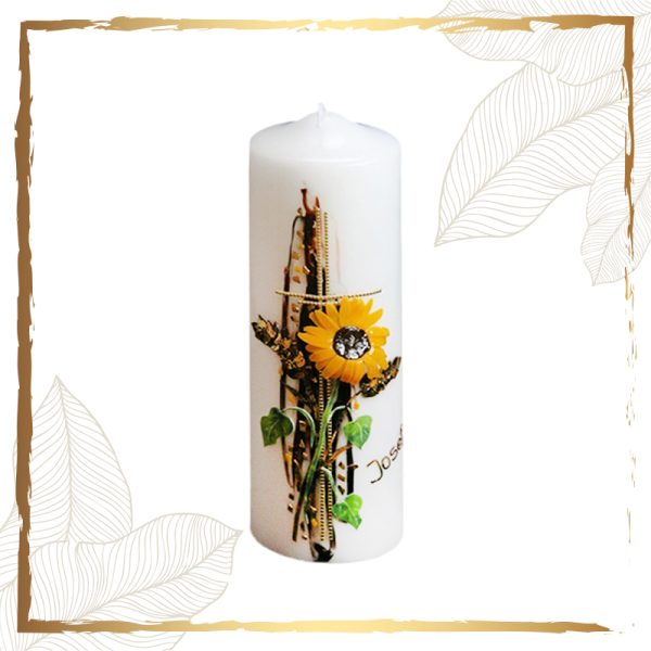 Trauerkerze Sonnenblume Trauerkerzen und Gedenkkerzen