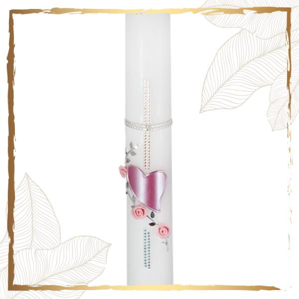 Taufkerze Ragazza Taufkerzen-klassisch elegant