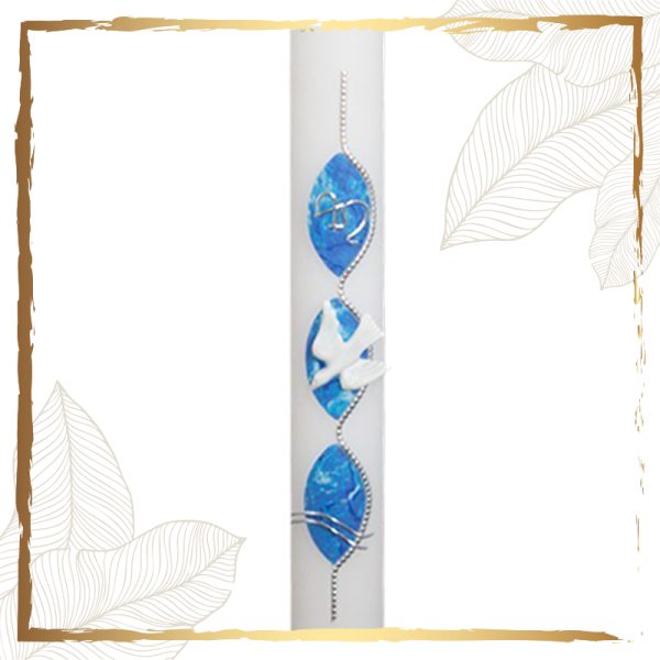 Taufkerze Trio Taufkerzen-modern