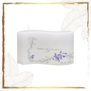 Hochzeitskerze Accura 2 Hochzeitskerzen-modern