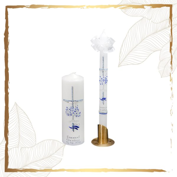 Taufkerzenset Lebensbaum Linz Taufkerzensets