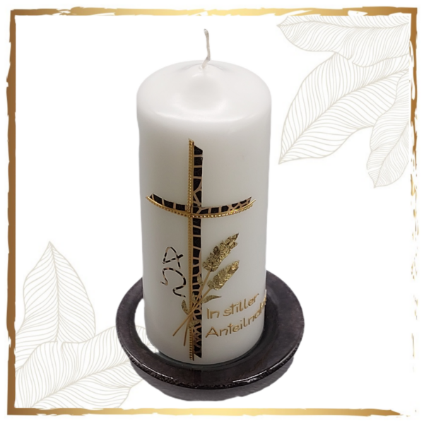 Trauerkerze Anteilnahme