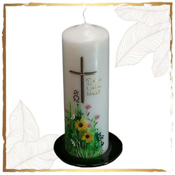 Trauerkerze Blumenwiese