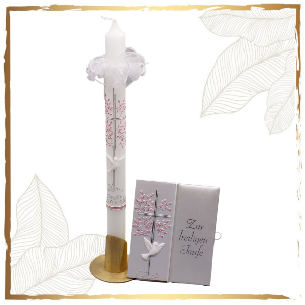 Taufkerzenset Lebensbaum Graz