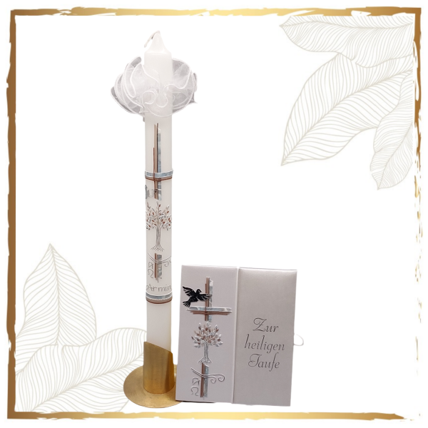 Taufkerzenset Pasching Vintage